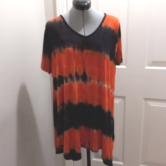 Larace Sz  3X Swing Tunic Tie Dyed Top - Picture 2 of 8